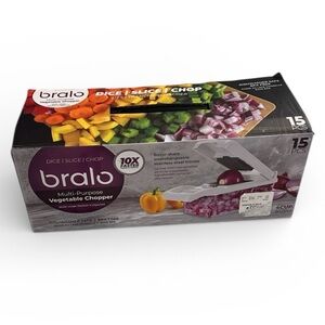 Bralo multi- purpose vegetable chopper NWOT